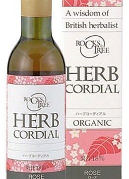 Rocks&Tree Herb Cordial (Rose), organic