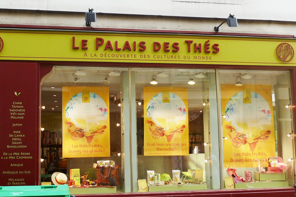 パリの紅茶ショップ Le Palais des Thés ル・パレ・デ・テ | Framile